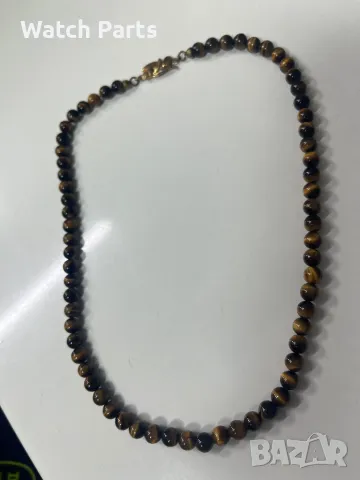 Стари колиета акрил / тигрово око / черупки, снимка 12 - Други - 48699466