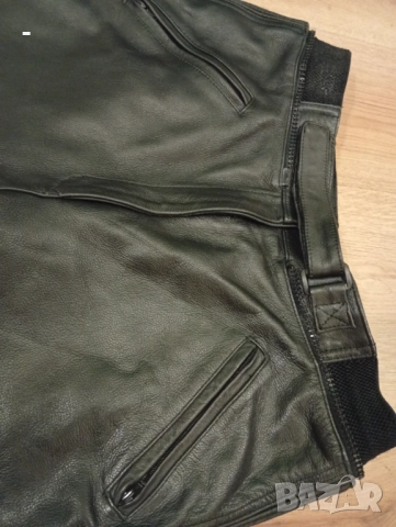 Мото панталон ест. кожа , снимка 3 - Панталони - 52742637