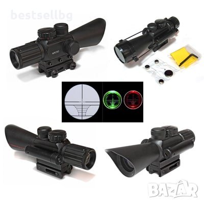 Бързомер оптически дигитален мерник прицел оптика за оръжие ловна пушка
