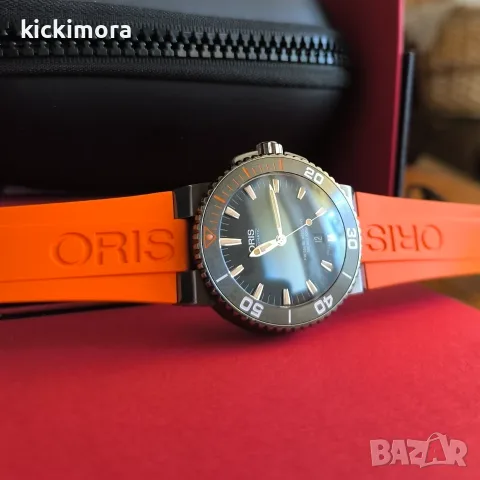 Oris Aquis Date 01 733 7653 4259-07 4 26 32GEB, снимка 3 - Мъжки - 55853047