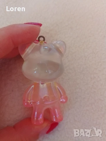 Играчка котенце за ключодържател 