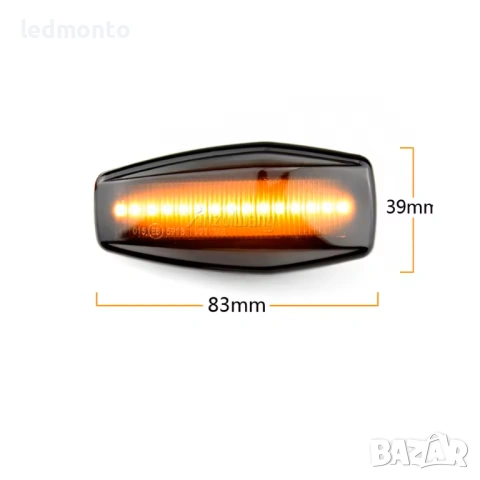 Динамични LED мигачи за калник Hyundai i10, Getz, Elantra, Tucson, снимка 5 - Части - 53878661