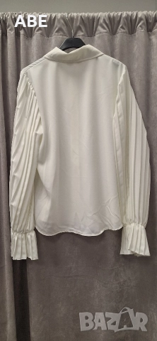 Риза със солирани ръкави, снимка 4 - Ризи - 52641586