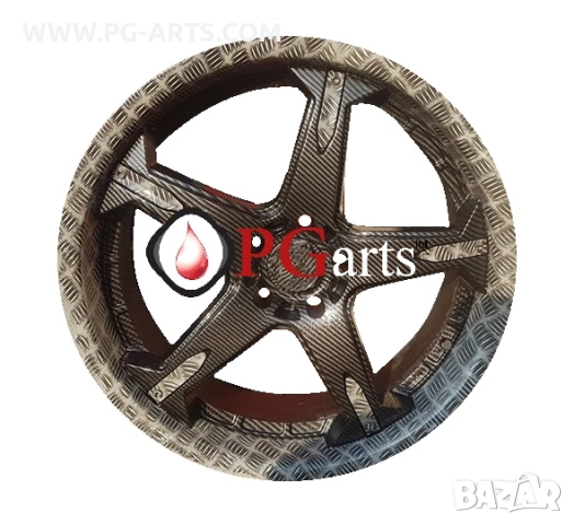 Фолио за хидрографика METAL 100, снимка 3 - Друго търговско оборудване - 53193181