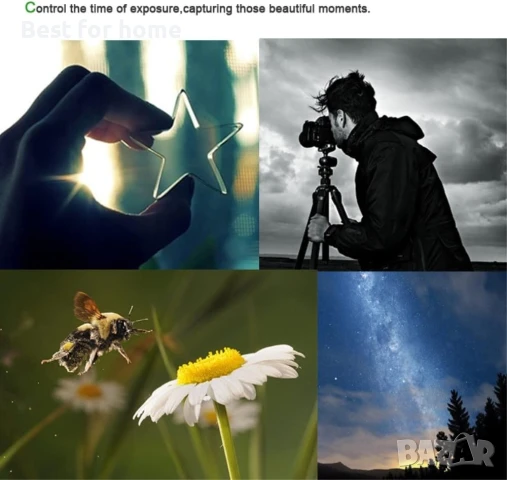 JINTU Дистанционно управление за фотоапарат, снимка 5 - Друга електроника - 50498474