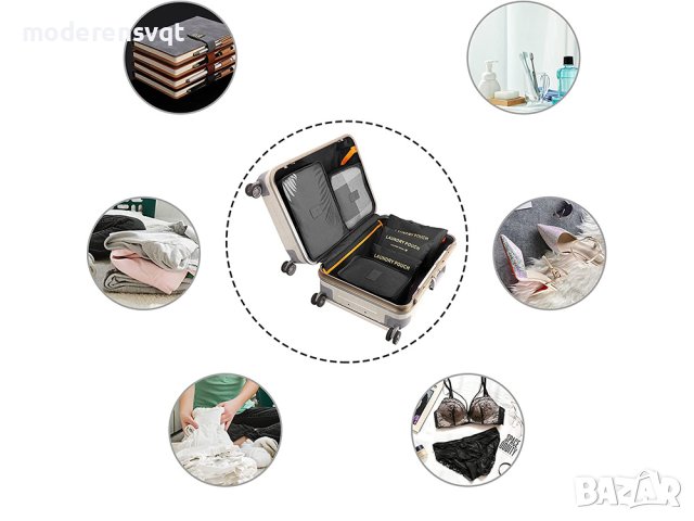 Органайзери за пътуване от 6 части, снимка 6 - Органайзери - 42346172
