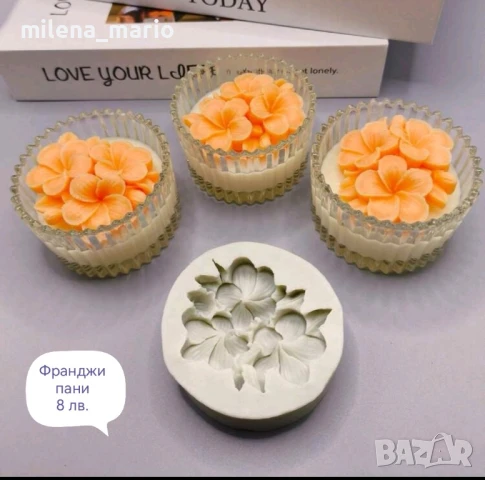 силиконов молд Франджипани
