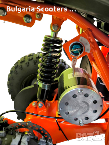 1200W Електрическо Детско ATV SPORT TOURIST - Оранжево, снимка 5 - Мотоциклети и мототехника - 44640703