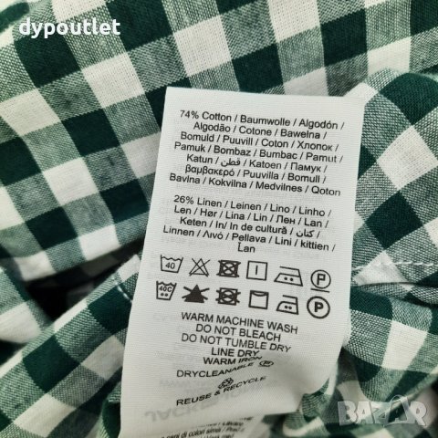 Мъжка риза каре  Jack & Jones Premium Slim Fit, размер - L.                                         , снимка 6 - Ризи - 39267461