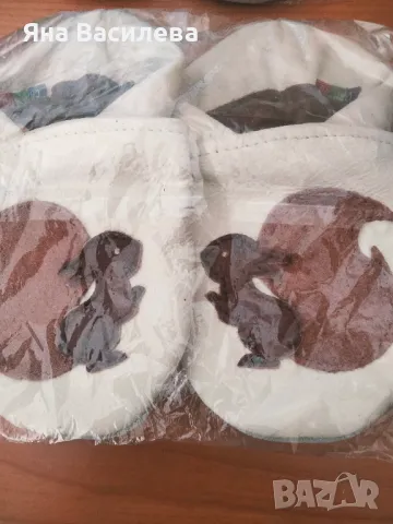 Кожени пантофки без подметка 22н. 13.5, снимка 3 - Детски пантофи - 47495760