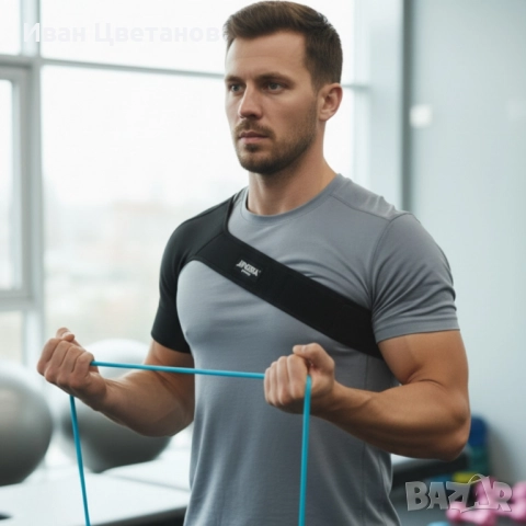 Ортеза за рамо JINGBA Shoulder Support JB-8010 - без напрежение в мускулите