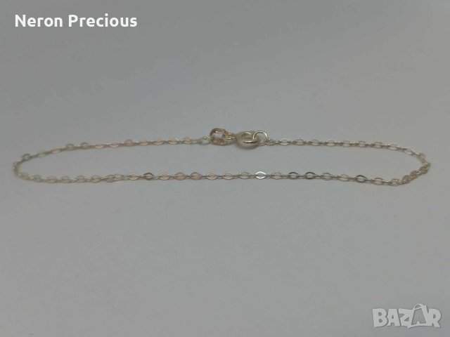 Сребърна гривна, снимка 2 - Гривни - 42572202