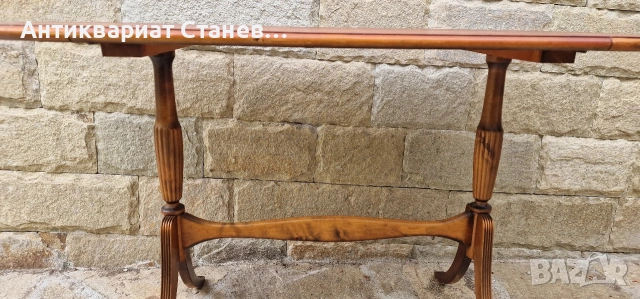 🌿✨ Очарователна винтидж разтегателна дървена маса , снимка 10 - Маси - 54045869