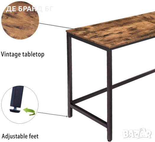 ПРОМОЦИЯ Ъглово офис / ученическо / геймърско бюро BF30DN01 , снимка 7 - Бюра - 35091206