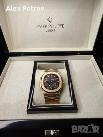 Patek Philippe nautilus moonphase rose gold, снимка 6 - Мъжки - 55966060