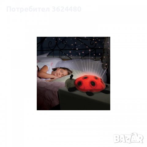 Детска прожекционна нощна лампа - Калинка, снимка 10 - Детски нощни лампи - 39993609