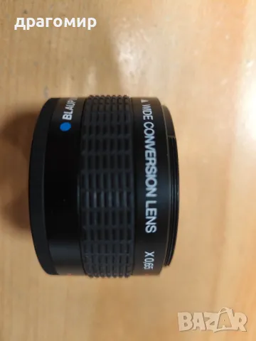 BLAUPUNKT TELE CONVERSION LENS x1,5 WIDE CONVERSION LENS x0,65.   43mm, снимка 3 - Обективи и филтри - 48114383