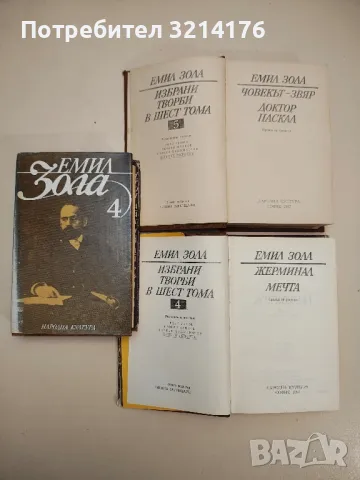 Романи от Емил Зола, снимка 2 - Художествена литература - 48520947