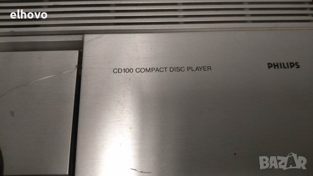 CD player Philips CD 100, снимка 4 - Ресийвъри, усилватели, смесителни пултове - 39455245