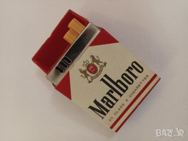 Стара газова запалка Marlboro. , снимка 2 - Колекции - 42837247
