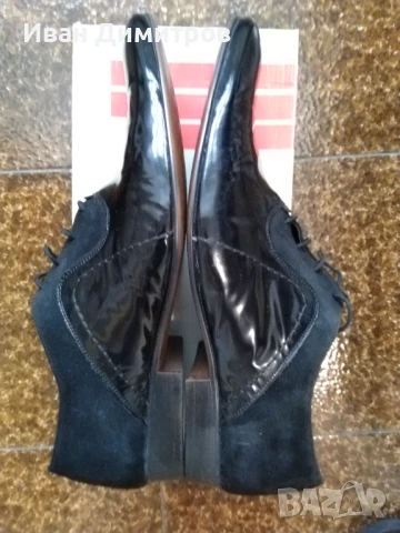 Официални мъжки обувки Bellagio №45, от абитуриентския бал, снимка 3 - Официални обувки - 50804083