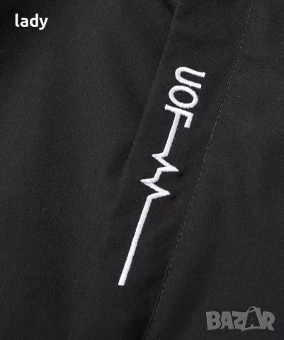 Мъжко яке с качулка и висока яка. Ветроустойчиво, свободна кройка.  ., снимка 3 - Якета - 52796876