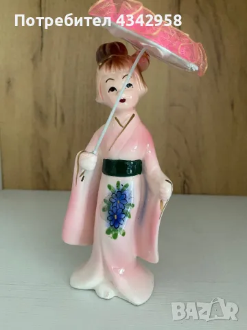 Geisha.Japan.Vintage porcelain., снимка 1