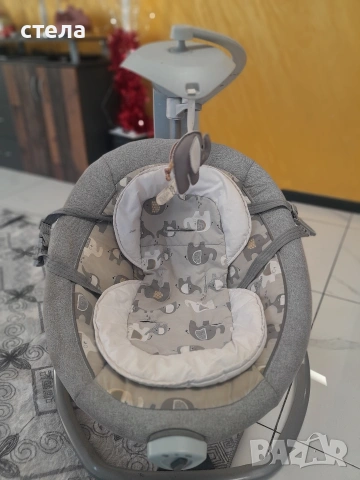 Бебешки шезлонг / люлка Joie – много запазен, снимка 3 - Детски шезлонги - 53259358