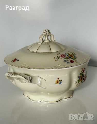 Голям немски супник, винтидж, Schönwald, снимка 2 - Прибори за хранене, готвене и сервиране - 52637007