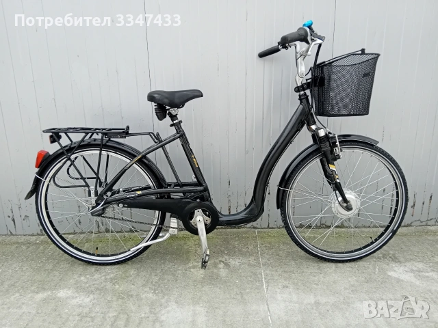 Продавам алуминиев електрически велосипед 26 цола made in germany