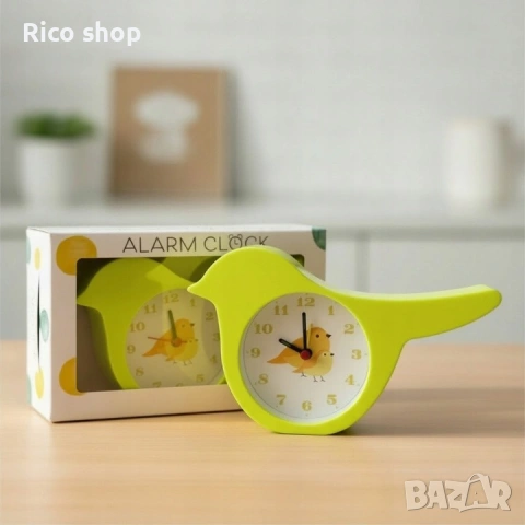 СЛАДЪК БУДИЛНИК С ФОРМА НА ПТИЦА ЗА ДЕЦА!