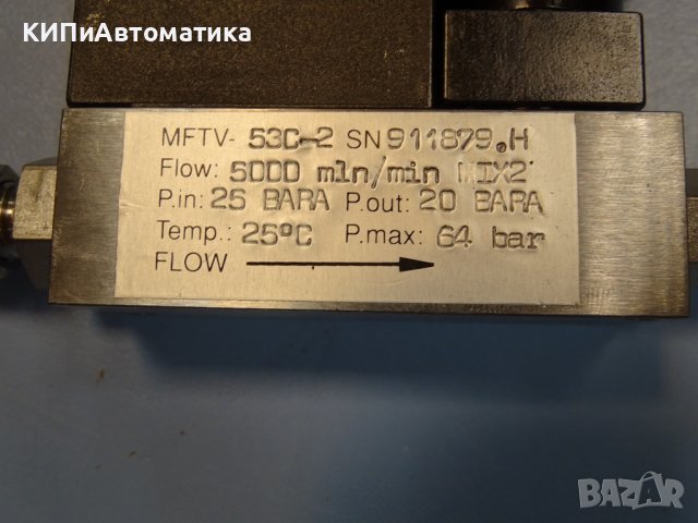 Сензор за дебит UCAR UNION CARBIDE MFTV-53C-2 620ml/min, снимка 5 - Резервни части за машини - 37461208