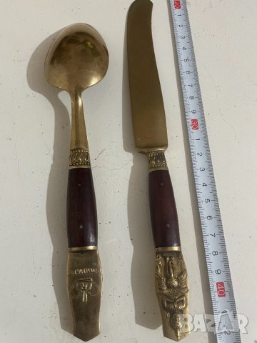 Нож и льжица за колекция , снимка 3 - Антикварни и старинни предмети - 37247776