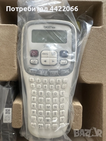 Етикетираща машина Brother White LCD, 180 DPI, PTH105ZG1, снимка 2 - Друга електроника - 55709333