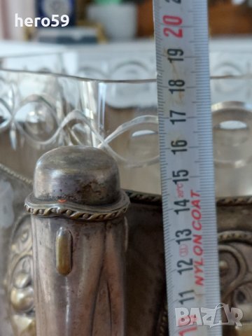Много рядка стара Френска фруктиера с две вази., снимка 14 - Антикварни и старинни предмети - 40530060
