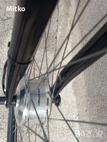 28 цола електрически алуминиев велосипед с 7 скорости усилени капли амортисьори оригинално зарядно , снимка 5 - Велосипеди - 54188537