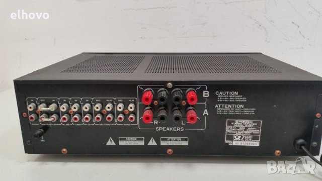 Стерео усилвател Pioneer A-337, снимка 2 - Ресийвъри, усилватели, смесителни пултове - 29830664