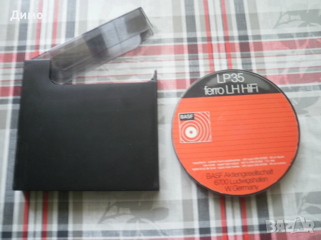 ролка магнетофонна 18см. BASF FERRO LP35- пълен комплект