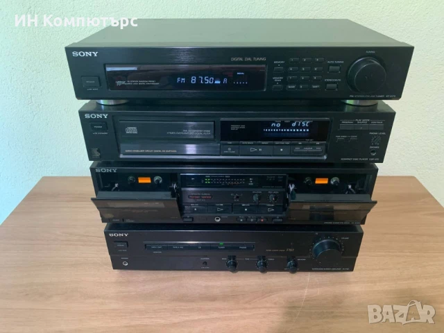 Продавам сет от четири компонента Sony, снимка 5 - Ресийвъри, усилватели, смесителни пултове - 50961435