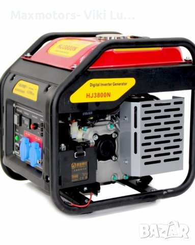 Инверторен генератор за ток BULPOWER 4KW HJ 3800H МОНОФАЗЕН, снимка 5 - Генератори - 39326411