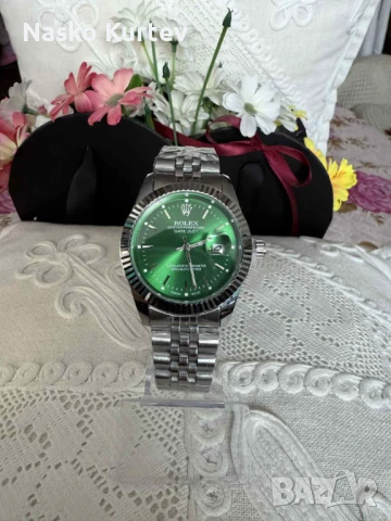 Rolex Oyster Perpetual Data Just, снимка 2 - Мъжки - 50711113