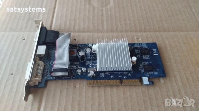 Видео карта ATi Radeon Gigabyte R9550 128MB GDDR2 64bit AGP, снимка 5 - Видеокарти - 34033571