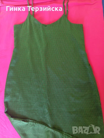 Сатенена рокля S, снимка 1