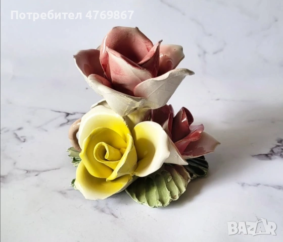 Порцеланови рози, снимка 2 - Антикварни и старинни предмети - 53897981