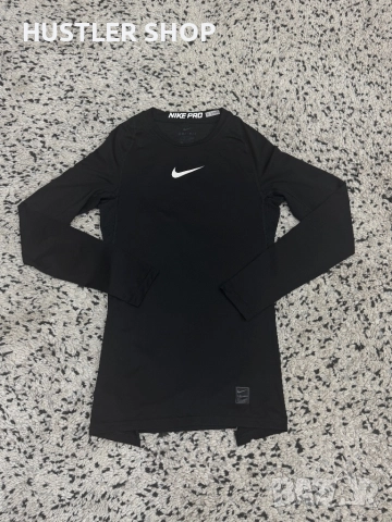 Мъжка блуза NIKE PRO. Размер S, снимка 3 - Блузи - 52966859