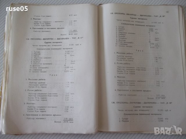 Книга "Единни норми в мебелното производство-ИНРА"-236 стр., снимка 6 - Специализирана литература - 39965184