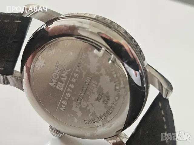 Montblanc Meisterstück 40mm 7068 Сребърен Римски , снимка 3 - Мъжки - 50280918
