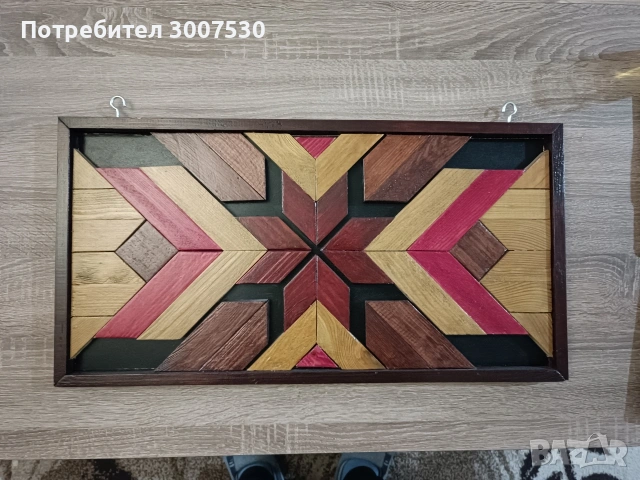 Декорация за стена от дърво 