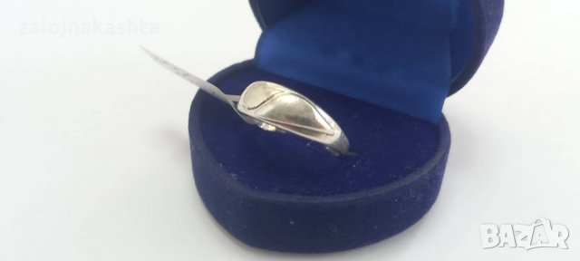 Сребърен пръстен -2,92гр/925, снимка 2 - Пръстени - 38601168