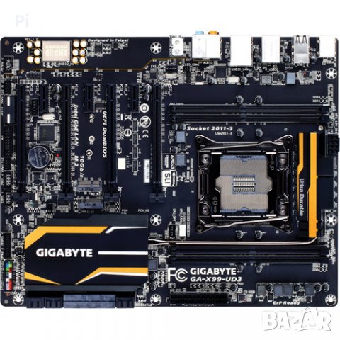 Дъно Gigabyte 2011 X99 + 24 ядрен процесор Xeon ***ПРОМО ЦЕНА***, снимка 3 - Дънни платки - 30053982
